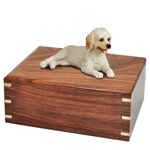 Laying Labradoodle X-Large Doggy Urn